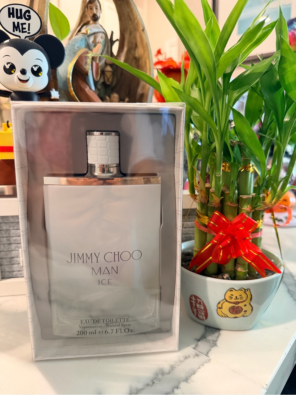 Jimmy Choo Man Ice — White and Silver Bottle